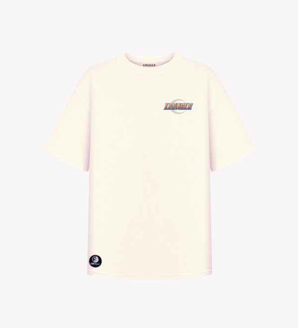LEEAGLE Blazing Orange Small Logo T-shirt