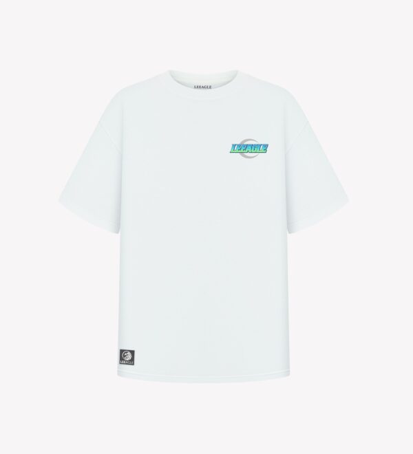 LEEAGLE Blue Lemon Small Logo T-shirt