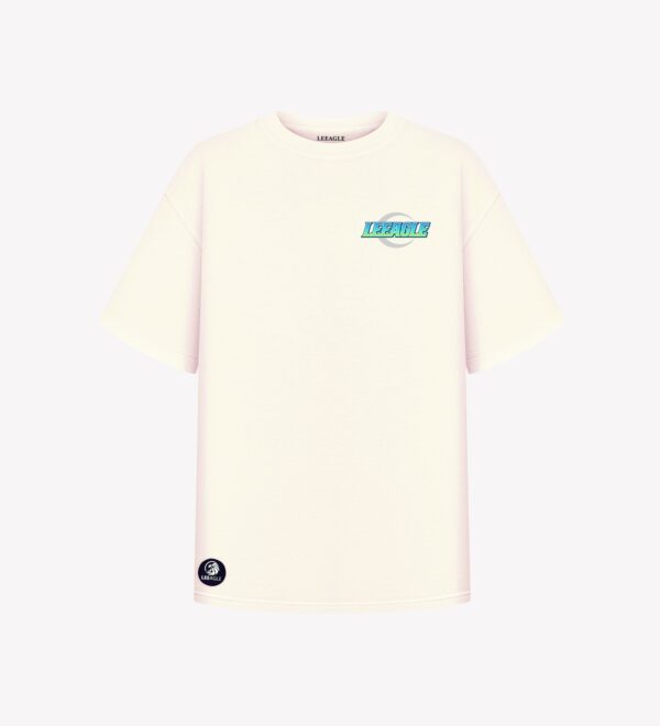 LEEAGLE Blue Lemon Small Logo T-shirt - Image 4